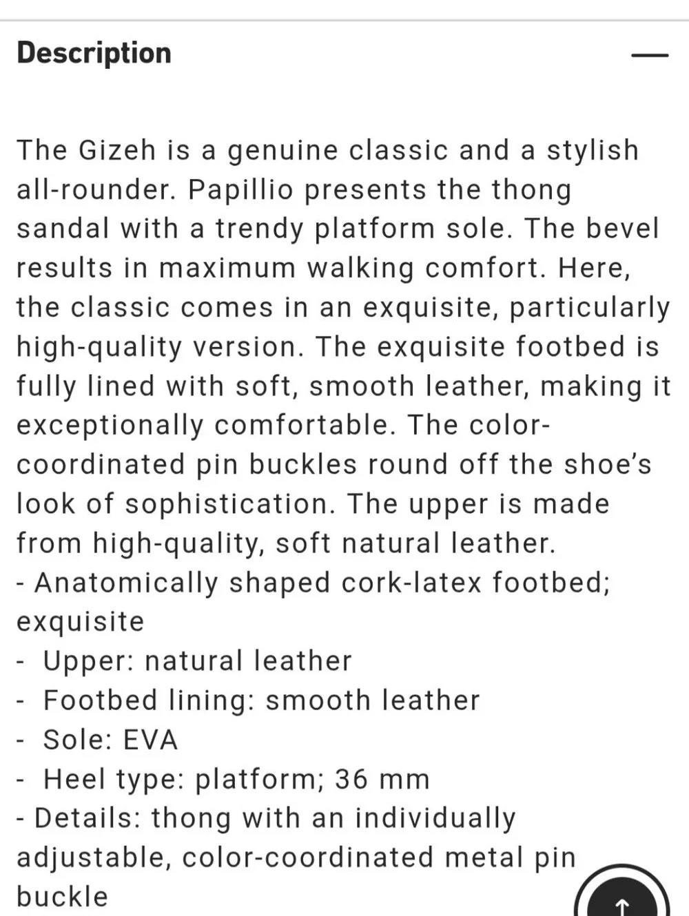 Birkenstork Papillio Flex Gezeh Platform Sandal NWT Size 37 6 To 6.5